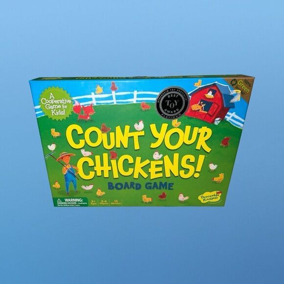 Peaceable Kingdom Count Your Chickens Award Winning Cooperative Counting Game - Picture 1 of 5
